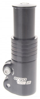 Stuurpen verlenger Ergotec Ahead 3 - 1-1/8" AL6061 T6 - zwart