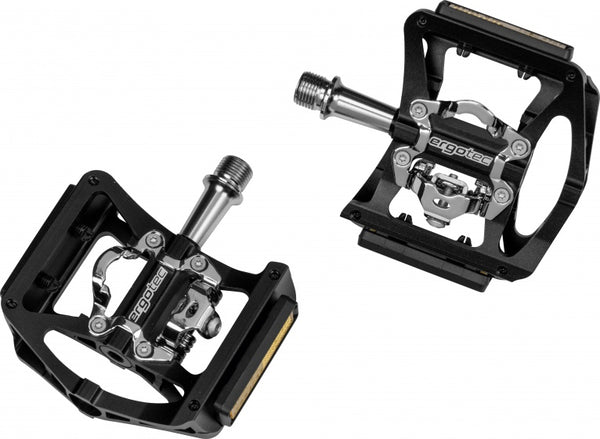 klikpedalen Superlight SPD 9/16 inch set zwart