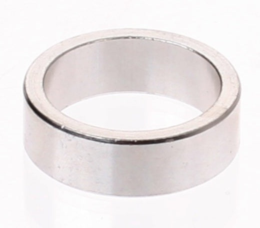 Opvulring Balhoofd Aluminium 1 Inch 20mm Zilver