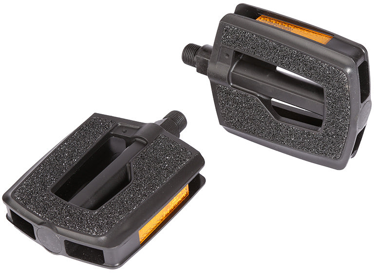 Pedaalset 9/16" Ergotec 836  met kogellagers - zwart