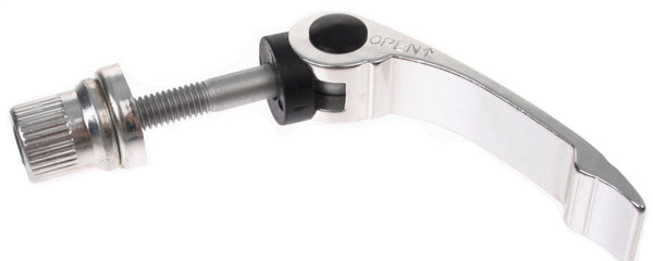 Zadelpen snelspanhendel Ergotec M6 x 60 mm aluminium - zilver
