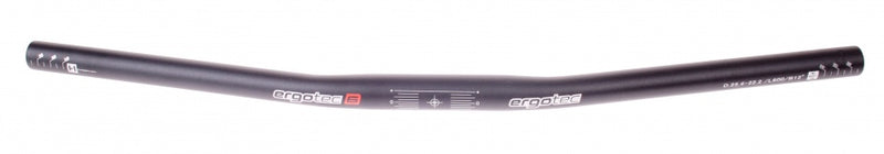 Stuur Ergotec Flat Bar 25,4x600 mm - zwart