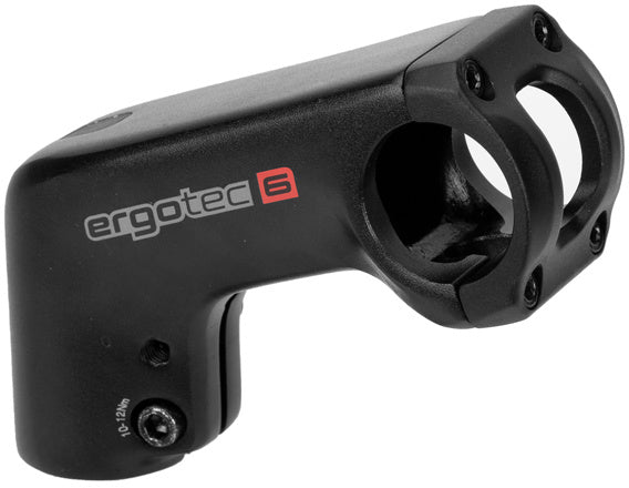 Stuurpen Ergotec Barracuda ahead ø28,6 / 110 / 31,8 mm - zwart