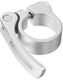 Zadelpenklem Ergotec SCQ-080 ø31,8 mm aluminium met snelspanner - zilver