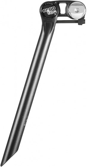 Zadelpen verstelbaar Ergotec Futura ø27.2 mm / 340-400 mm - zwart