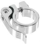 Zadelpenklem Ergotec SCQ-030 ø34,9 aluminium met snelspanner - zilver