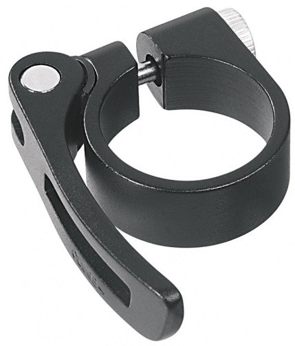 Zadelpenklem Ergotec SCQ-080 ø34,9 mm aluminium met snelspanner - zwart