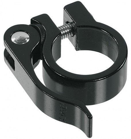 Zadelpenklem Ergotec SCQ-030 ø31,8 mm aluminium met snelspanner - zwart