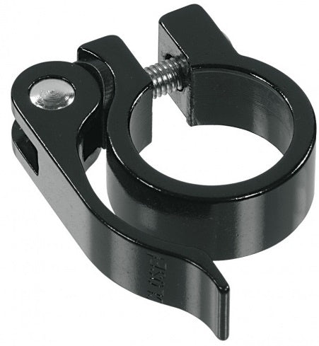 Zadelpenklem Ergotec SCQ-030 ø34,9 mm aluminium met snelspanner - zwart
