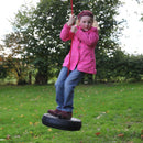 bandschommel 41,1 x 10 cm rubber zwart