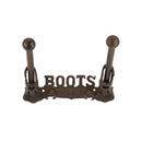 laarzenrek wand 23,4 x 40,5 cm gietijzer bruin
