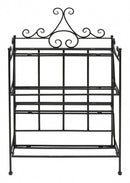 shoenenrek inklapbaar 60 x 24,7 cm staal zwart