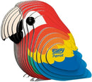 modelbouwset Parrot junior 4,8 x 5,6 cm karton 7-delig