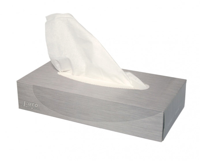 Pak Euro facial 100 tissues 2-laags 21 x 21 cm