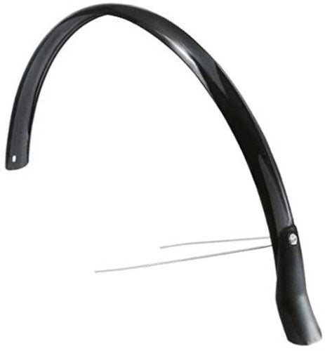 Achterspatbord Eurofender Snello 28" x 46 mm - zwart