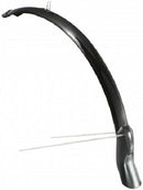 Voorspatbord Eurofender Scatto 28" x 51 mm - zwart