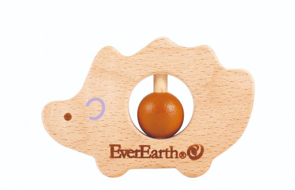 Grijpring egel 9 cm blank