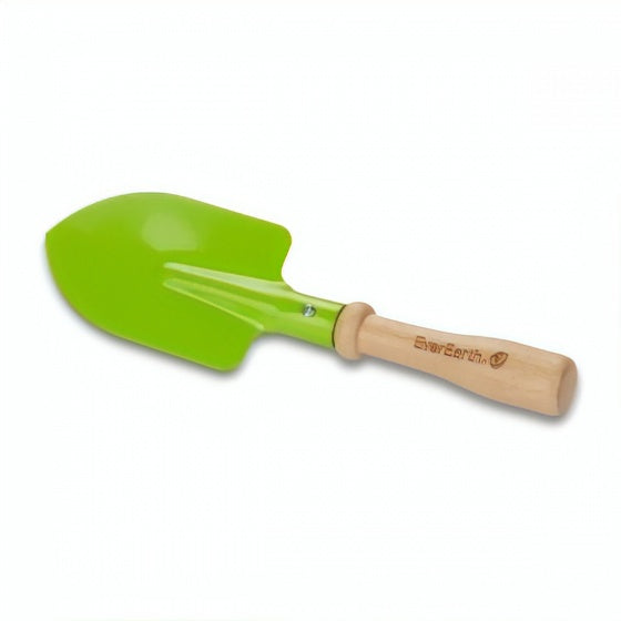 Handschep hout blank groen 22 cm