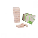 Houten bouwtoren blokken 38 cm junior blank