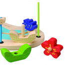 Kralenframe amazone hout multicolor 25 cm