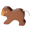 speelfiguur aap bruin 8x6x2 cm