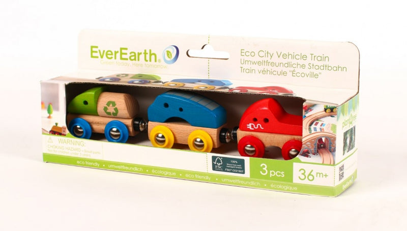 Treinstel hout eco 22,7 cm 3-delig