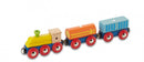 Treinstel hout transport 22,7 cm 3-delig