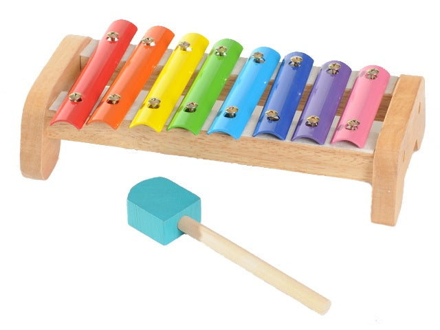 Xylofoon hout multicolor