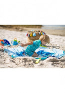 speel- en zwemkleed junior 180 cm blauw