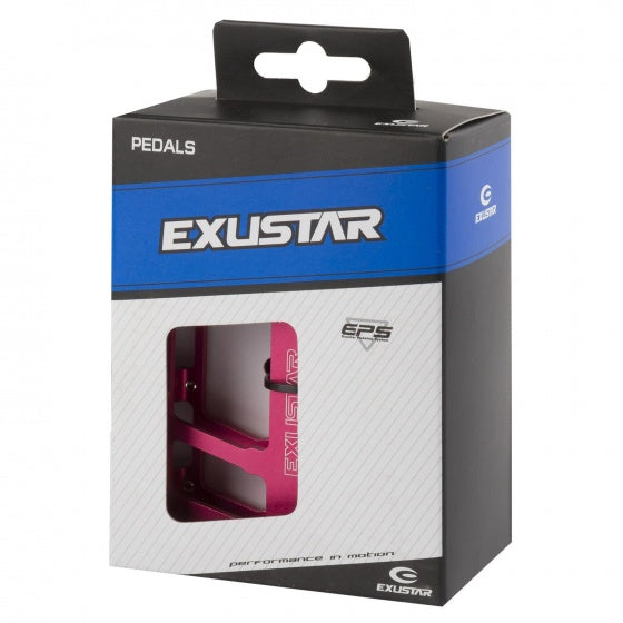 Platformpedalen BMX / Enduro 9/16 Inch donker roze per set