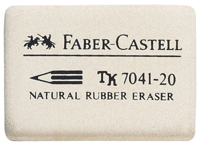 gum 7041-20 rubber 4 x 2,7 x 1,3 cm wit