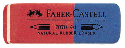 gum Combi 55 x 20 mm rubber rood/blauw