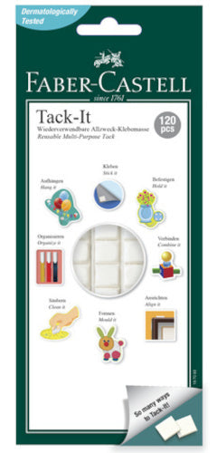 kleefpads Tack-it transparant 120 stuks