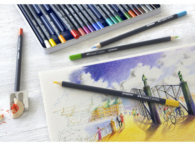 kleurpotlood Goldfaber 3,3 mm 109 chroomgeel