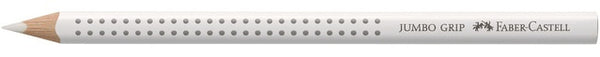 kleurpotlood Jumbo Grip 17,5 cm hout 01 wit