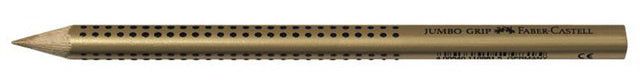 kleurpotlood Jumbo Grip 17,5 cm hout 81 goud