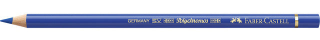 kleurpotlood Polychromos 3,8 mm hout 143 blauw