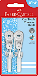 navulling correctieroller One Touch wit 2 stuks