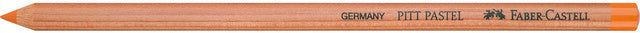 pastelpotlood Pitt 17 cm hout 113 oranje glanzend