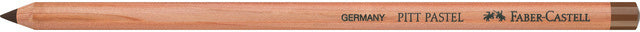 pastelpotlood Pitt 17 cm hout 280 gebrand amber