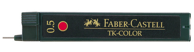 potloodvulling TK-color 0,5 mm rood 12 stuks