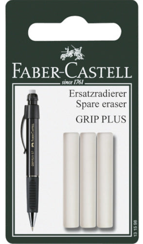 reservegum Grip Plus wit 3 stuks
