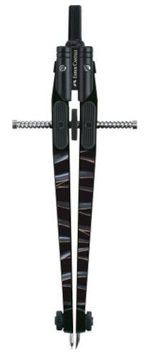 snelverstelpasser 39 cm staal zwart 3-delig