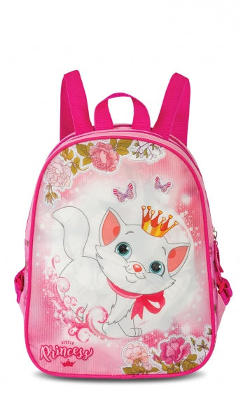 Rugzak kitten en prinses 7 liter roze