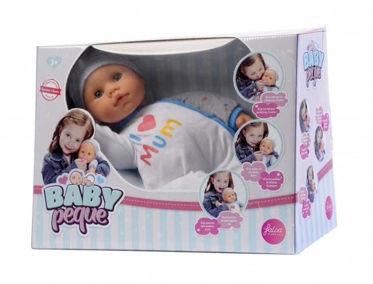 interactieve babypop 38 cm i love mum wit