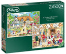 legpuzzel A Summer Evening at the Pub 2x500 stukjes