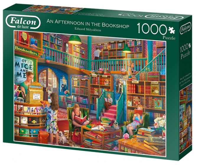 legpuzzel An Afternoon in the Bookshop 1000 stukjes