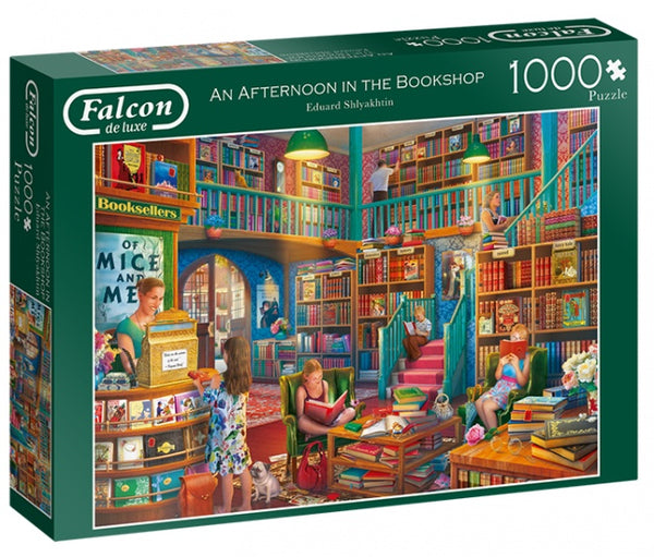legpuzzel An Afternoon in the Bookshop 1000 stukjes