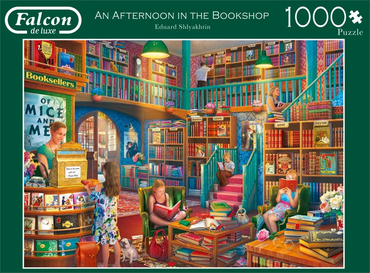 legpuzzel An Afternoon in the Bookshop 1000 stukjes