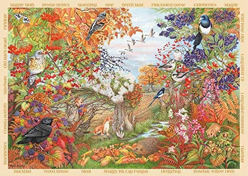 legpuzzel Autumn Hedgerow 500 stukjes